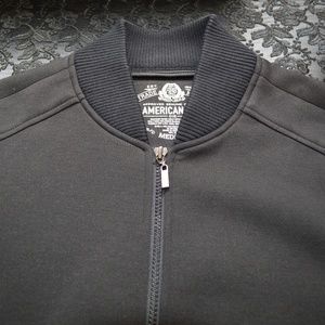 American Rag Black Zip Sweater for Men in Medium